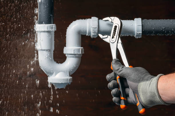 Professional Drain Cleaning technician working in Warrington, PA